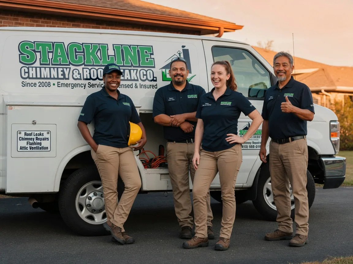 Chimney flashing repair company in Clairfield, TN